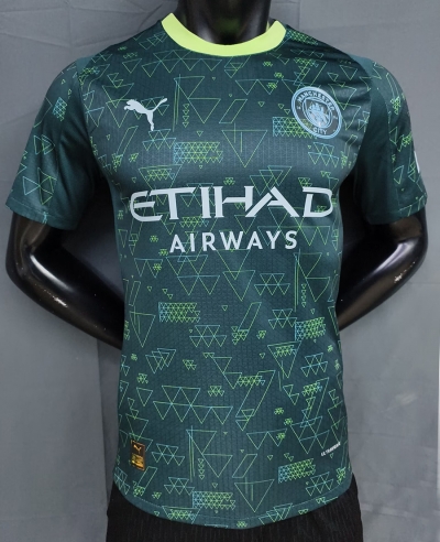 2526 Man City Fourth Player Version Soccer Jersey